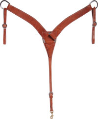 2 Inch Harness Leather Rancher Breast Collar
