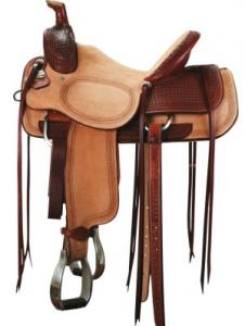 Craig Cameron Ranch Roper Saddle Spider Stamped